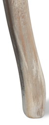 Oval Cane Back S/Chair Grey Oak  Taupe, by Sarreid, 2' length x 1'9" width x 3'5" height thumbnail 8