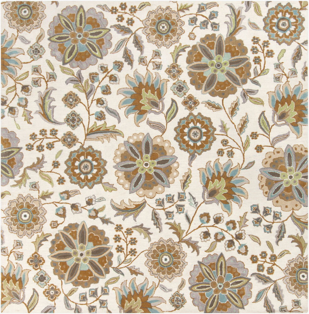 Athena Handmade Rug, by Surya, 8' length x 8' width