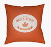 Maple Syrup Accent Pillow, Decorative Pillow by Surya, 18" length x 18" width thumbnail