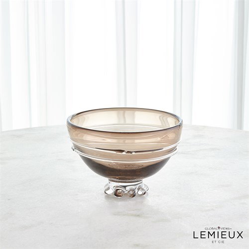 Verre Lisse BowlDore, Decor by Global Views, 8.25" height View 3