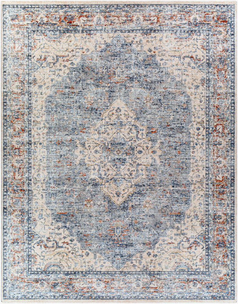 Amore Machine Woven Rug, by Surya, 1'6.11" length x 1'6.11" width