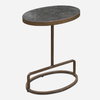 Jessenia Stone Accent Table, Side & End Table by Uttermost, 18" width x 23" height x 12" depth thumbnail 1