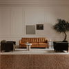 Harmony Accent Chair Dark Green Faux Mohair thumbnail 9