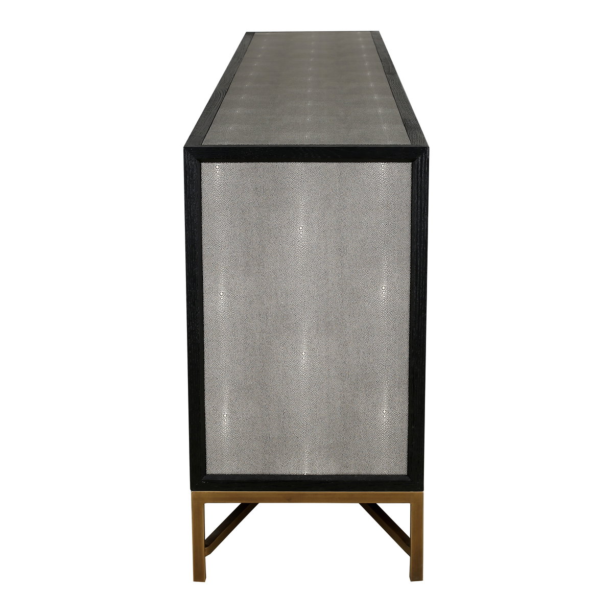 Mako Sideboard Large Grey, Cabinets & Sideboard by Moe's Home, 100" width x 34" height x 18" depth View 4