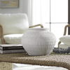 Floreana Round White Vase thumbnail 5