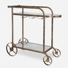 Carrinho Antique Brass Bar Cart thumbnail 0