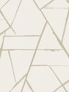 Intersect Beige Metallic Wallpaper thumbnail 0