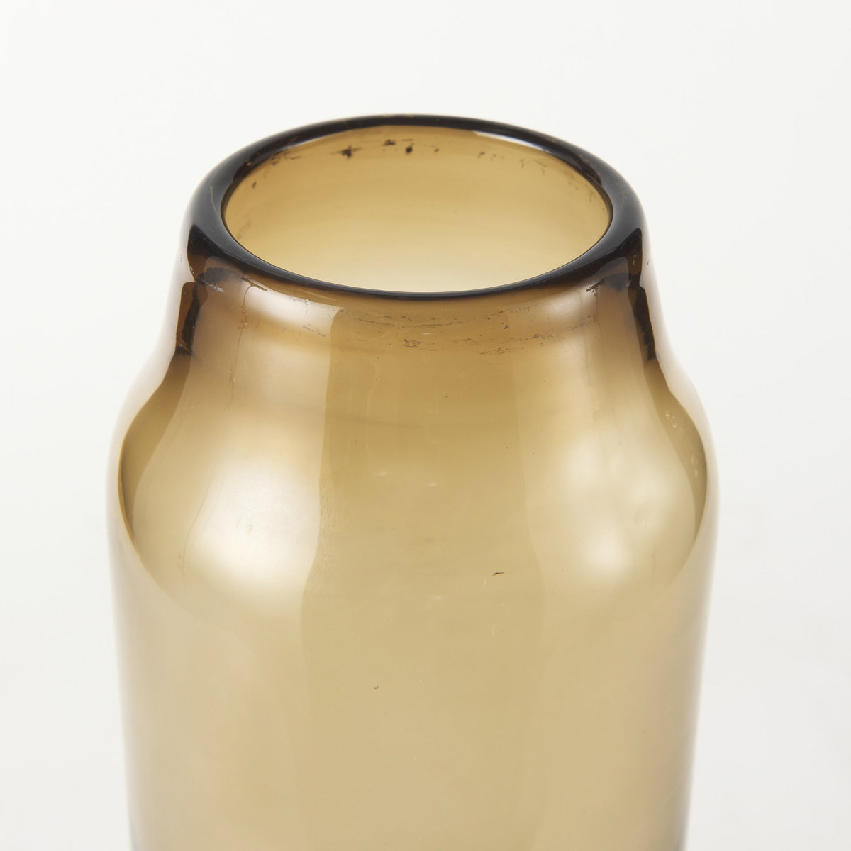 Amrita 4.8L x 4.8W x 16.0H Golden Brown Glass Vase, by Mercana, 4.72" length x 4.72" width x 15.94" height View 7