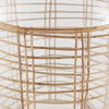 Troian Large Rattan Wrapped Glass Bottle thumbnail 4
