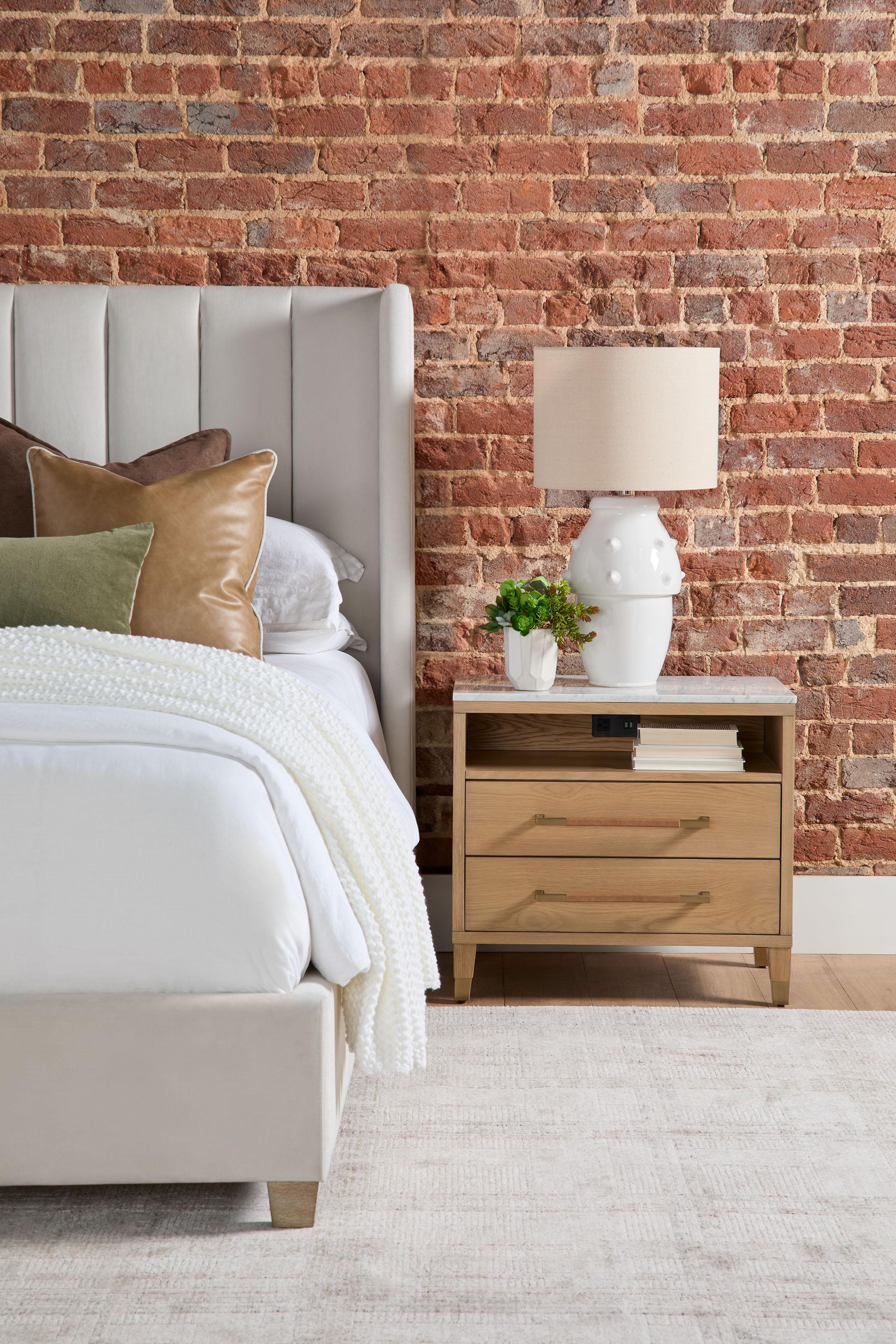 Chandler Standard King Bed, by Essentials for Living, 87.25" width x 61.75" height x 87" depth View 12