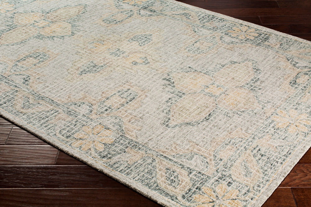 Piastrella Handmade Rug, by Surya, 3' length x 2' width
