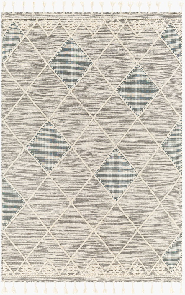 Norwood Handmade Rug, by Surya, 1'6" length x 1'6" width