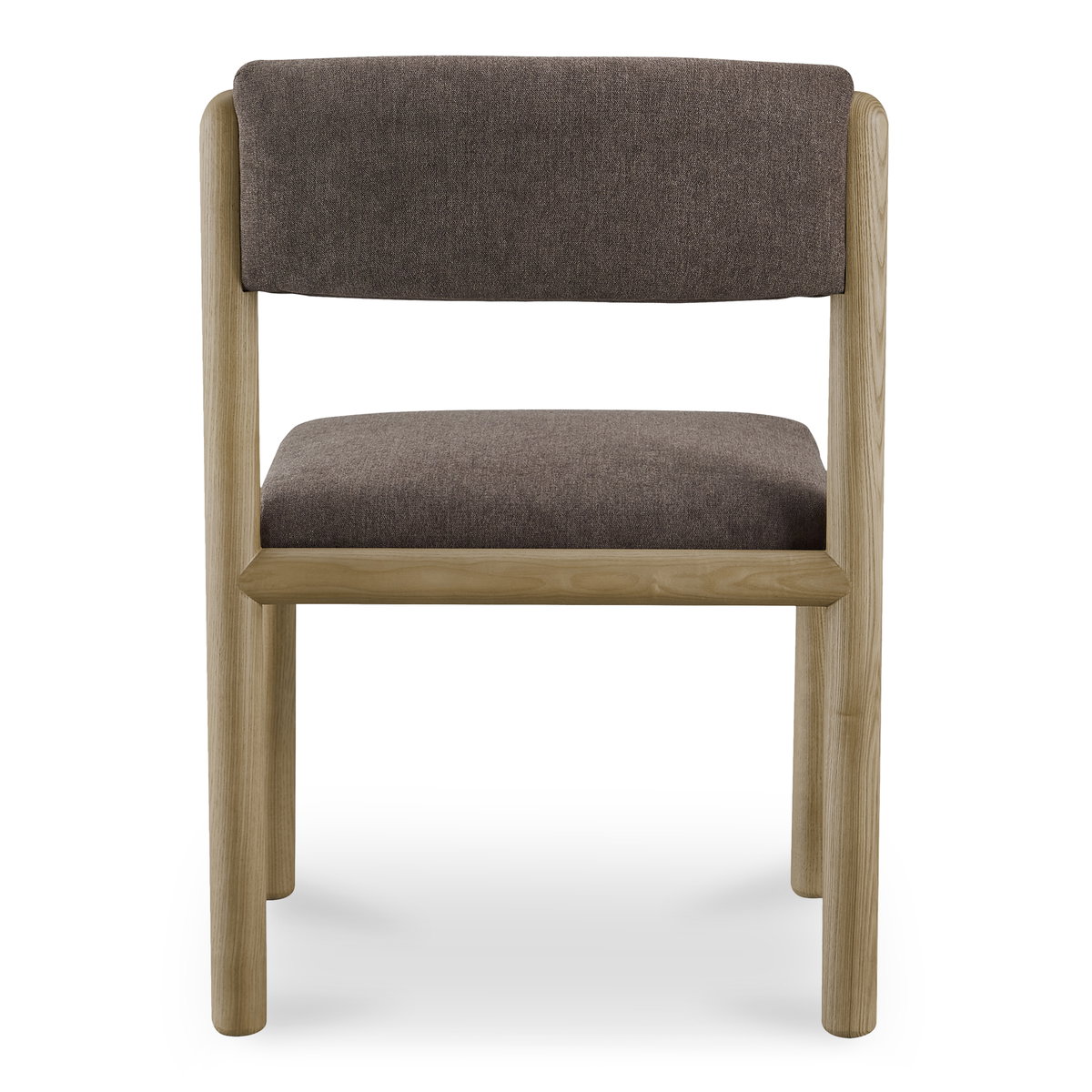 April Dining Chair Deep Brown-set Of Two, by Moe's Home, 21.6" width x 32" height x 23" depth View 4