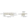 Lowtide Lounge Modular Sectional Warm White thumbnail 14