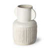 Judy Large Eggshell Ceramic Vase, by Mercana, 7.87" length x 7.87" width x 12.01" height thumbnail 9