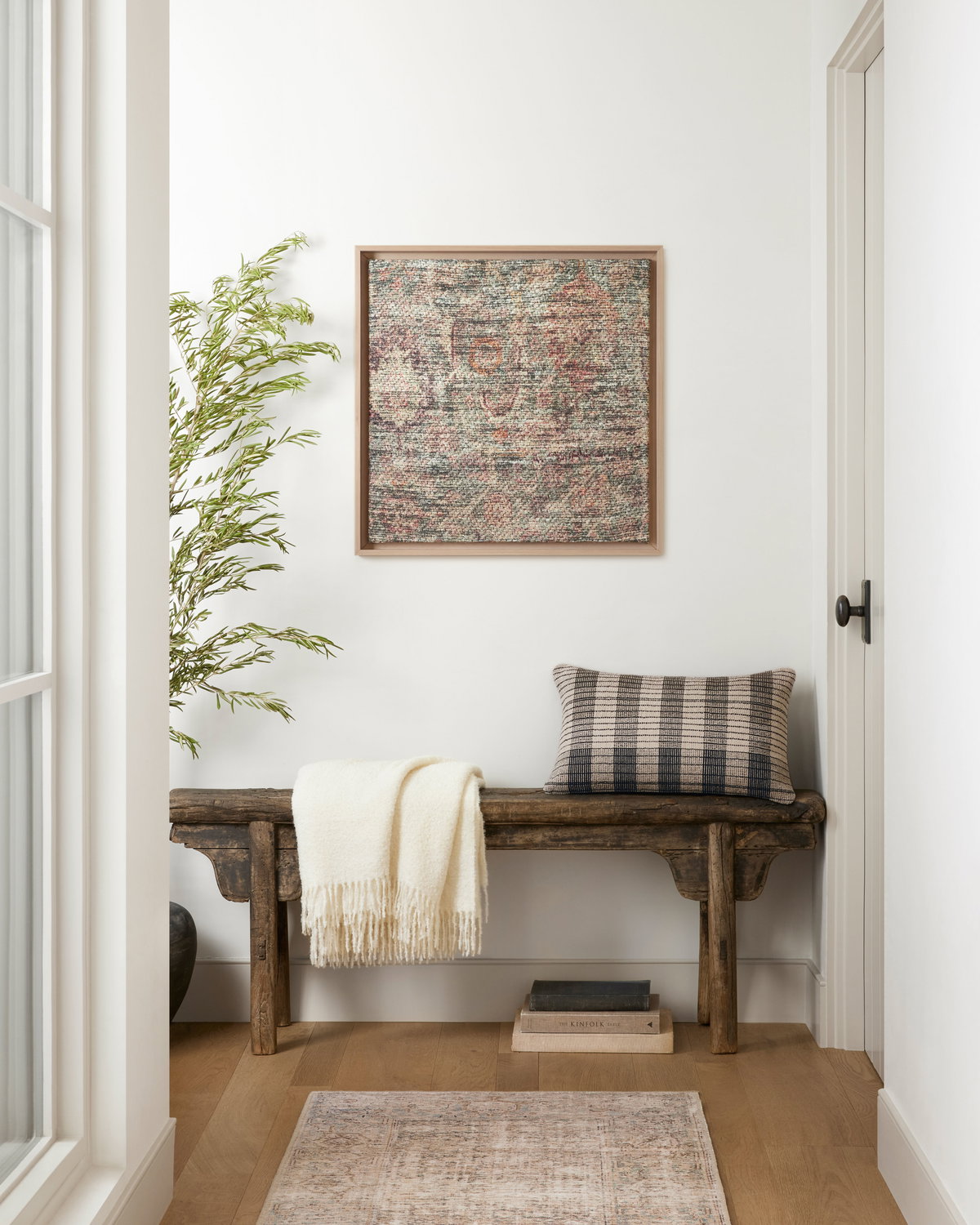 Amber Lewis x Loloi Palermo Wall Art, Wall Hanging, 26" length x 26" width View 2