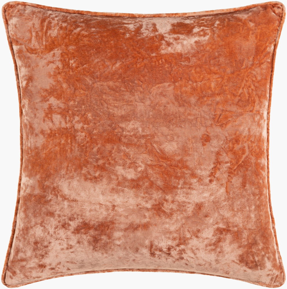 Velvet Mood Accent Pillow, Decorative Pillow by Surya, 20" length x 20" width