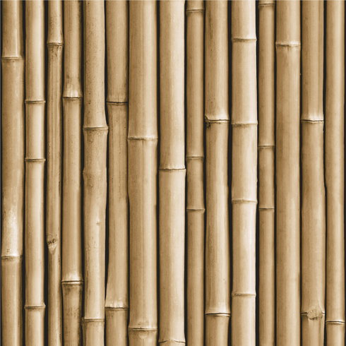 Bamboo Brown Peel & Stick Wallpaper
