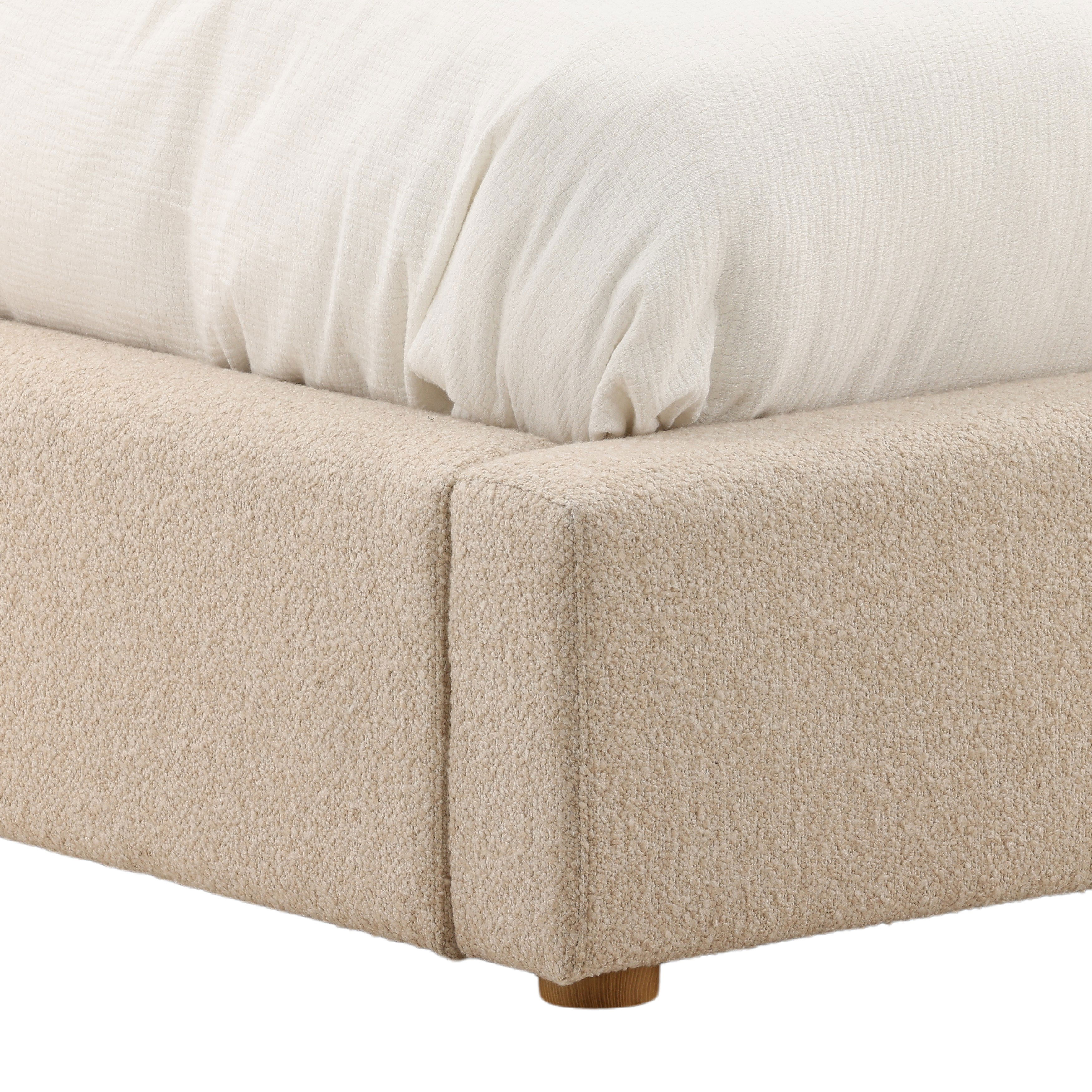Leiland Bed Queen Sand large image 