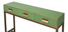 Gideon Shagreen Console  Chambray Blue, by Sarreid, 1' length x 4'6" width x 2'10" height thumbnail 10