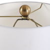 Sienna Caramel Glass Buffet Lamp thumbnail 2