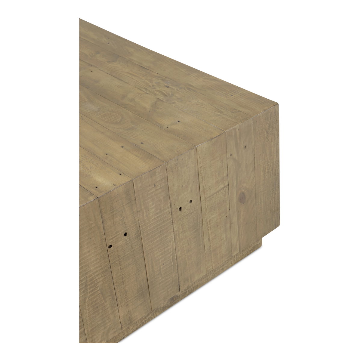 Jasper Coffee Table Natural, by Moe's Home, 31.5" width x 16" height x 31.5" depth View 5