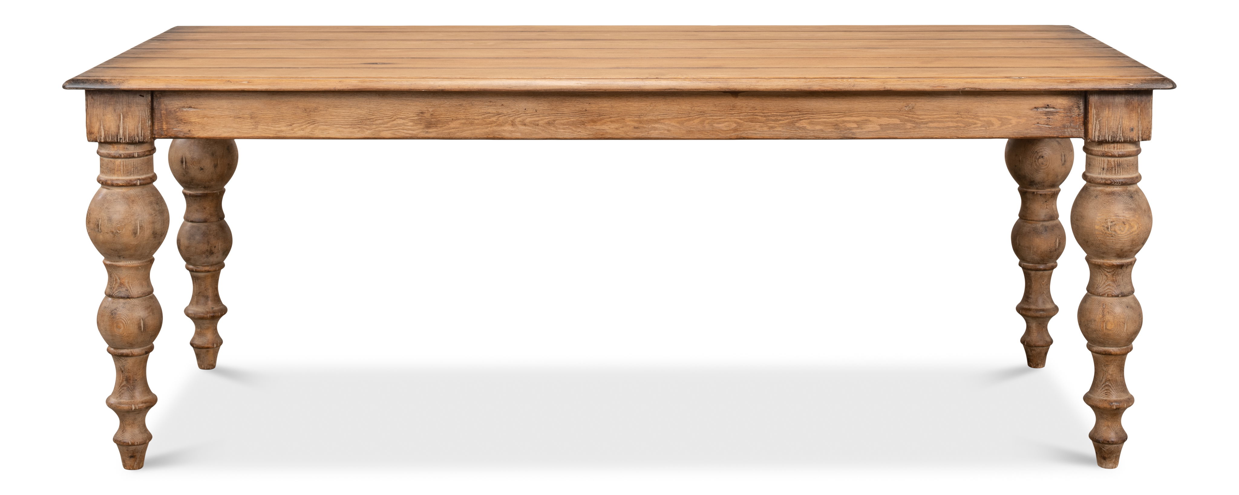 Bixby Dining Table, by Sarreid, 84" length x 37" width x 31" height View 2