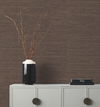 Knotted Grass Brown Wallpaper, by York Wall, 24' length x 3' width x 0.02" depth thumbnail 2