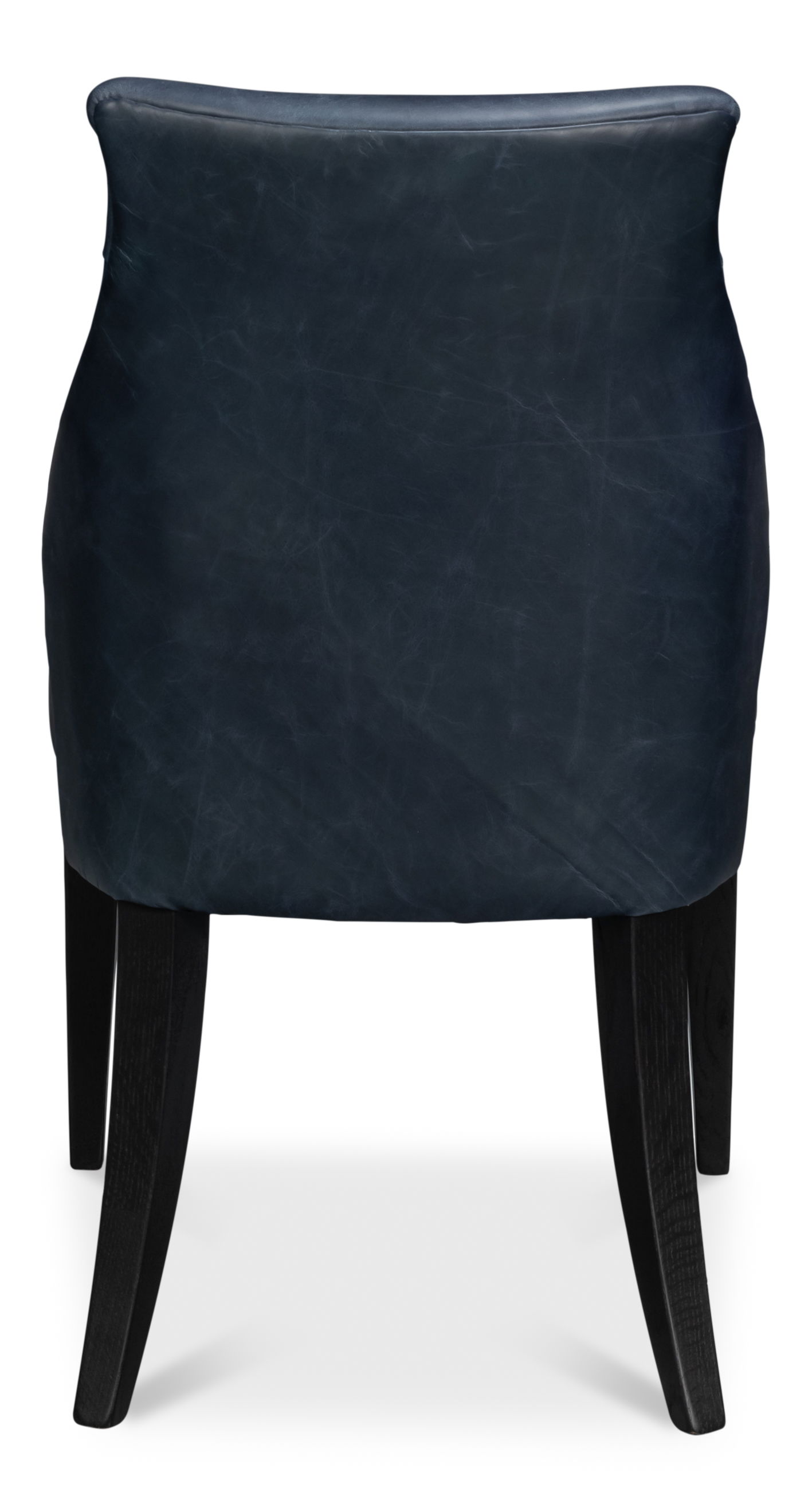 Jefferson Distilled Leather Dining Chair, Seating by Sarreid, 20" length x 25" width x 36" height View 10