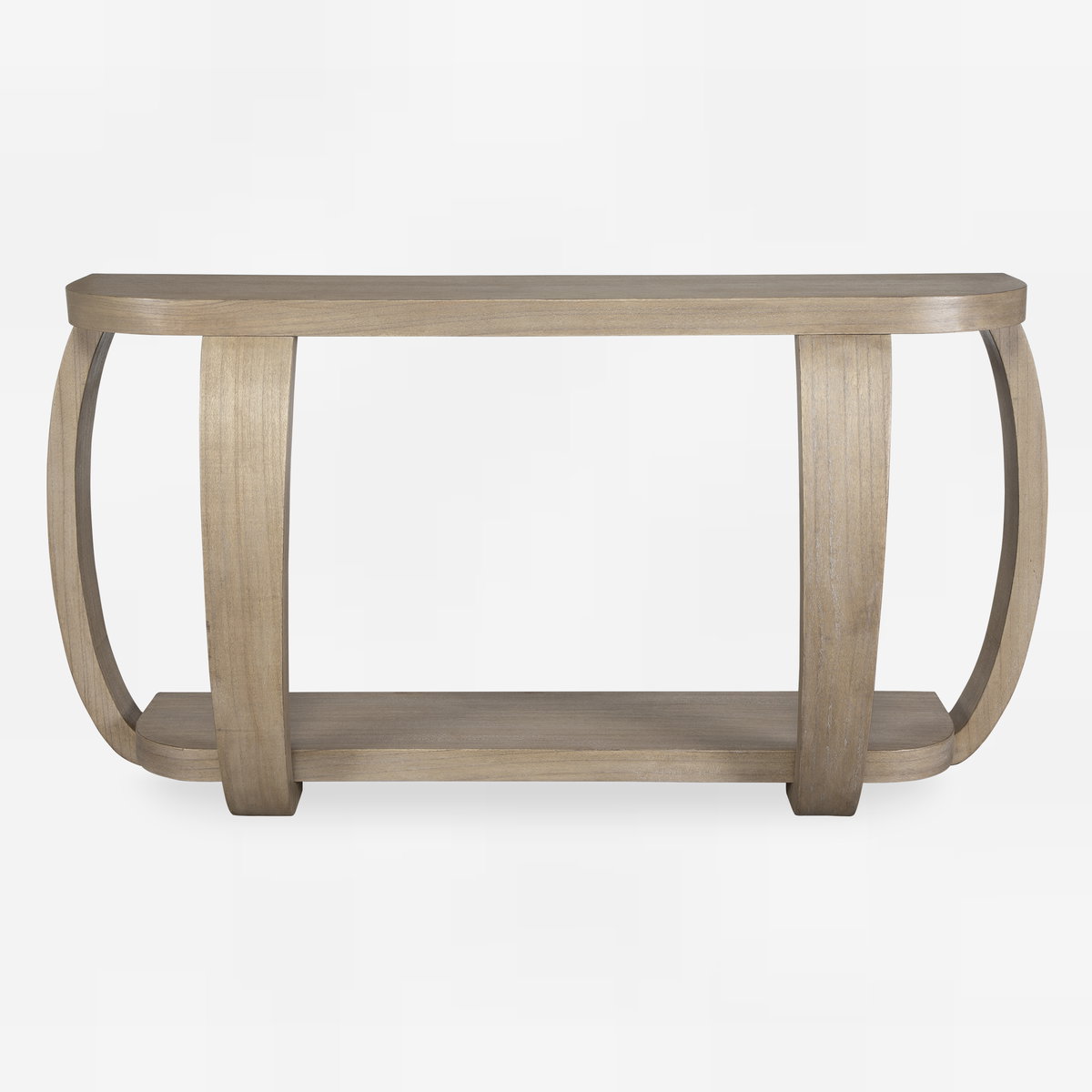 Adona Wood Console Table, by Uttermost, 59.75" width x 30.25" height x 16" depth View 1