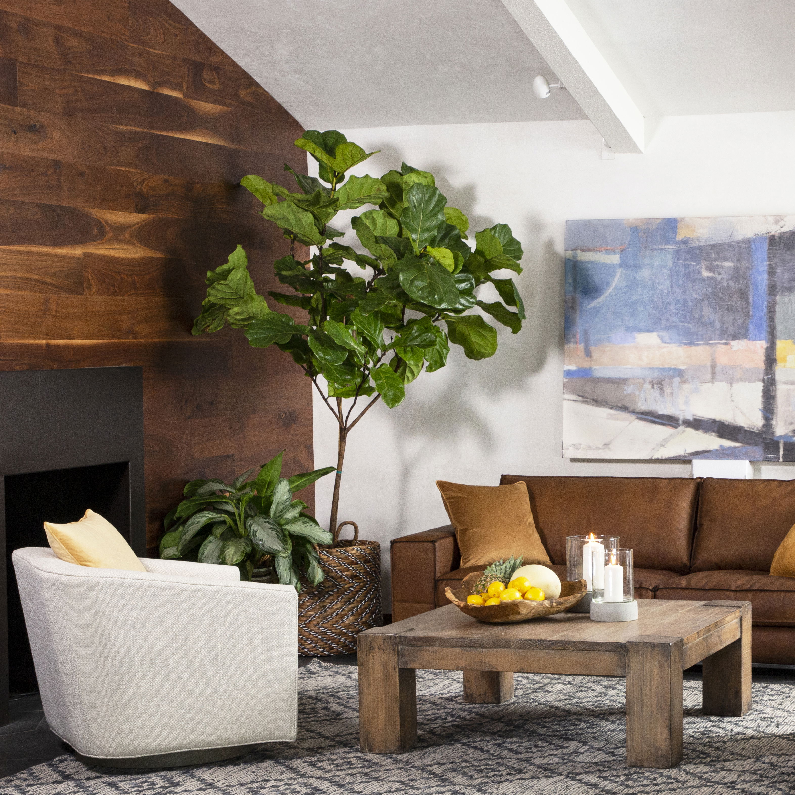 Raeni Basket Large, Bins & Basket by Dovetail, 21.5" width x 23.5" height x 21" depth View 3