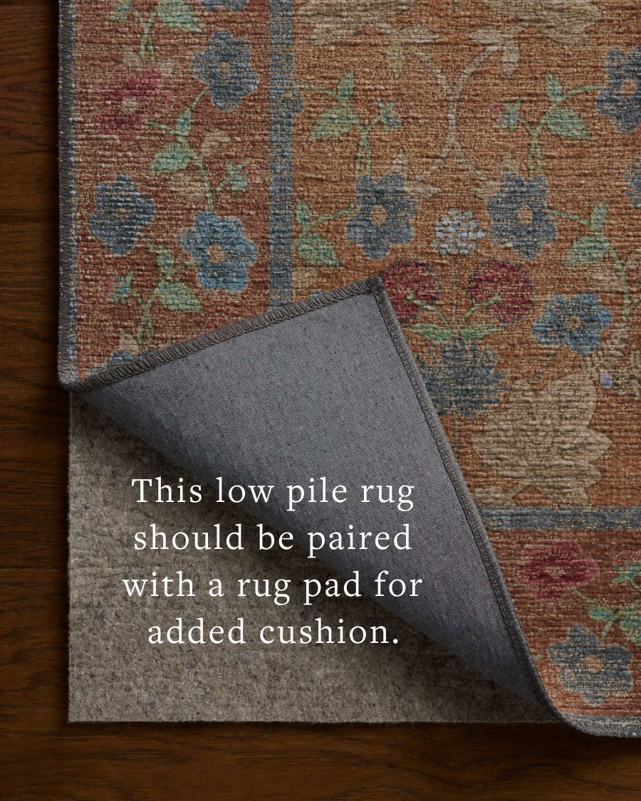 Rifle Paper Co. x Loloi Edinburgh Rug, 2'6" length x 7'6" width View 7