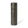 Kona III Large Black/Gold Cylindrical Ceramic Vase thumbnail 0
