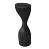 Mattison Black Drink Table, Side & End Table by Uttermost, 9" width x 24" height x 8" depth thumbnail 4