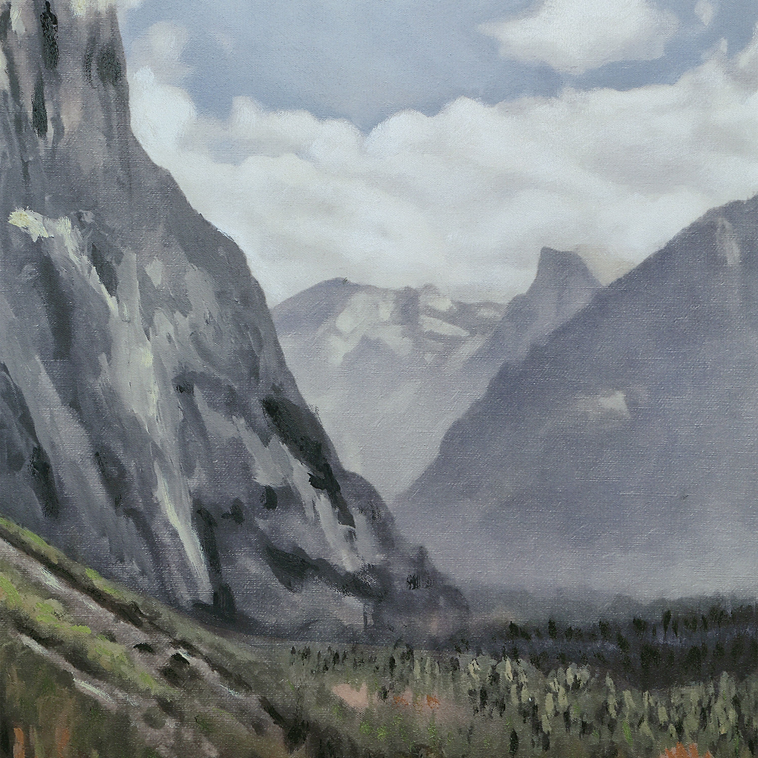 Granato, Painting by Renwil, 40" height x 1.38" depth View 5