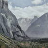 Granato, Painting by Renwil, 40" height x 1.38" depth thumbnail 5
