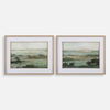 Warm Valley Framed Prints Set/2, Painting by Uttermost, 36.5" width x 28.6" height x 1.62" depth thumbnail 1