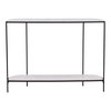 Brian Console Table White, by Dovetail, 43" width x 31.7" height x 11.4" depth thumbnail 4