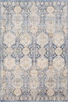 Indigo Machine Woven Rug, by Surya, 7'2.61" length x 5'1.02" width thumbnail