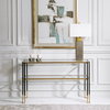Kentmore Modern Console Table, by Uttermost, 53.5" width x 32" height x 13.5" depth thumbnail 2
