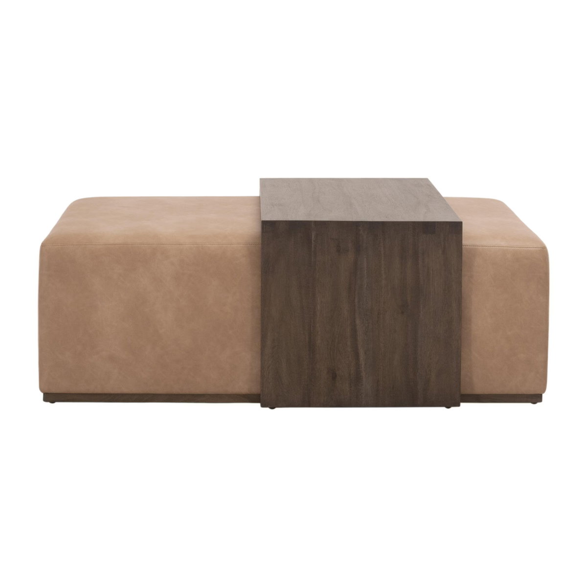 Dovetail Upholstered Coffee Table, by Essentials for Living, 54.5" width x 20" height x 35.5" depth View 1
