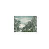Provincial Scenic Teal Wall Mural thumbnail 2