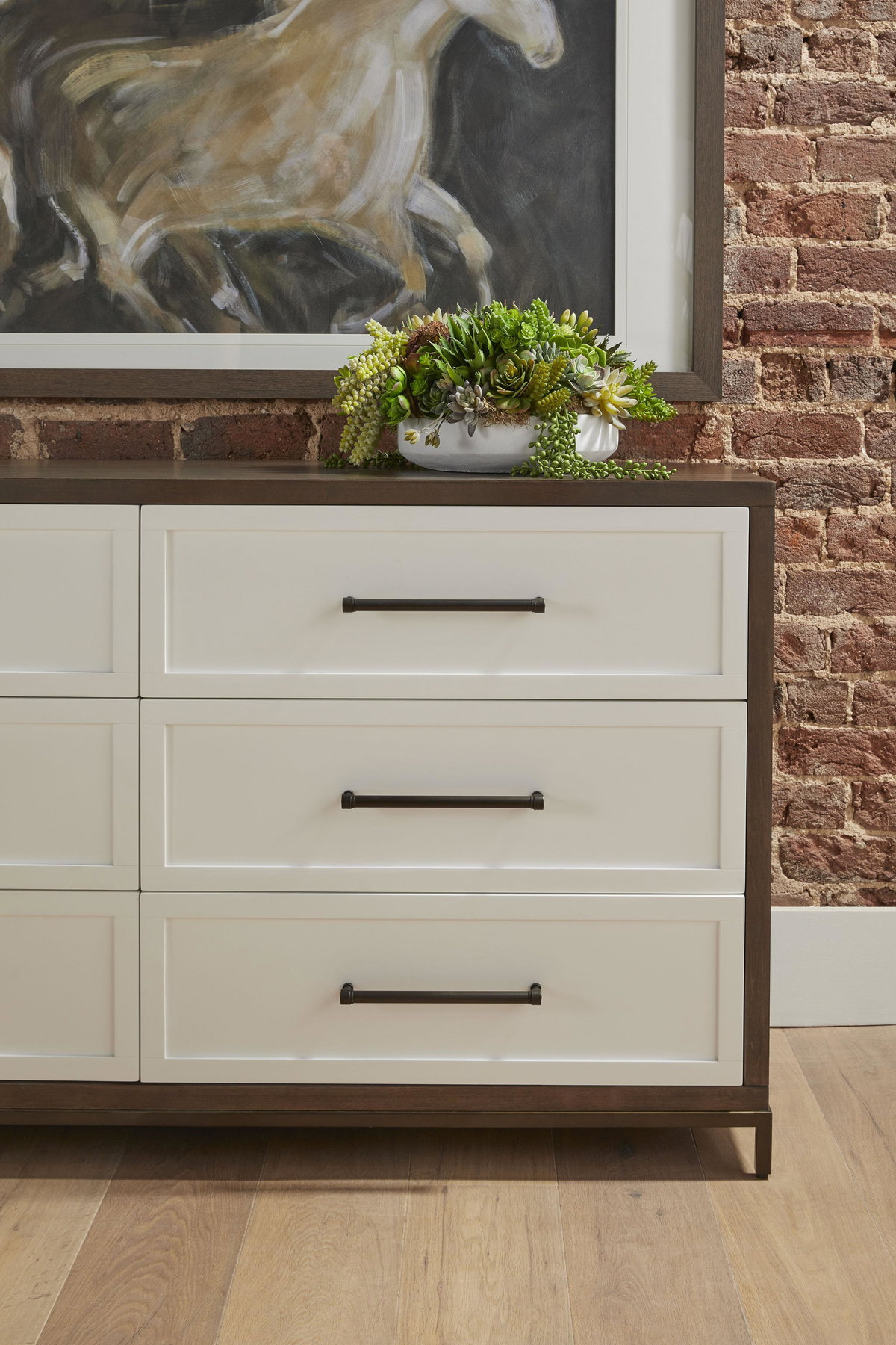 Wrenn 6-Drawer Double Dresser, by Essentials for Living, 63" width x 35" height x 20" depth View 11