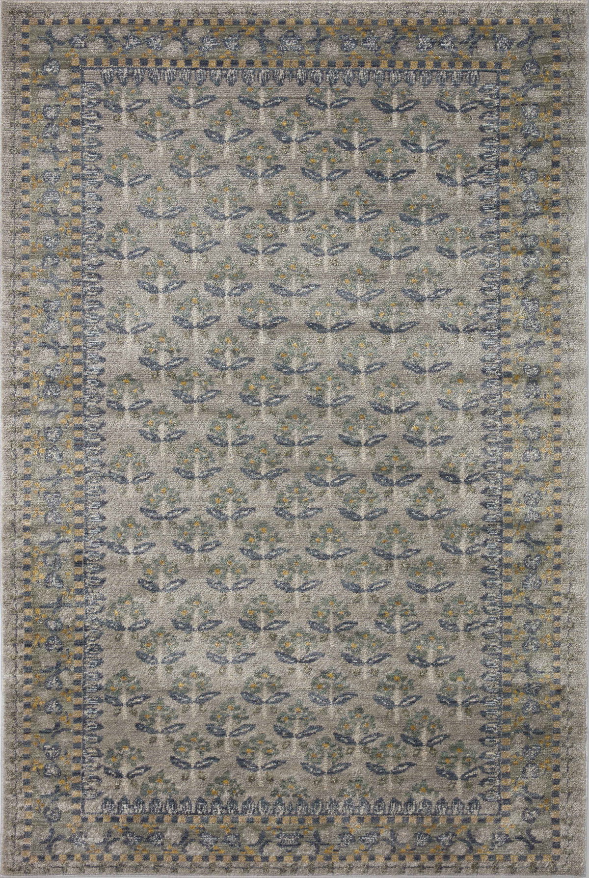 Rifle Paper Co. x Loloi Fiore Rug, 5' length x 7'10" width View 1