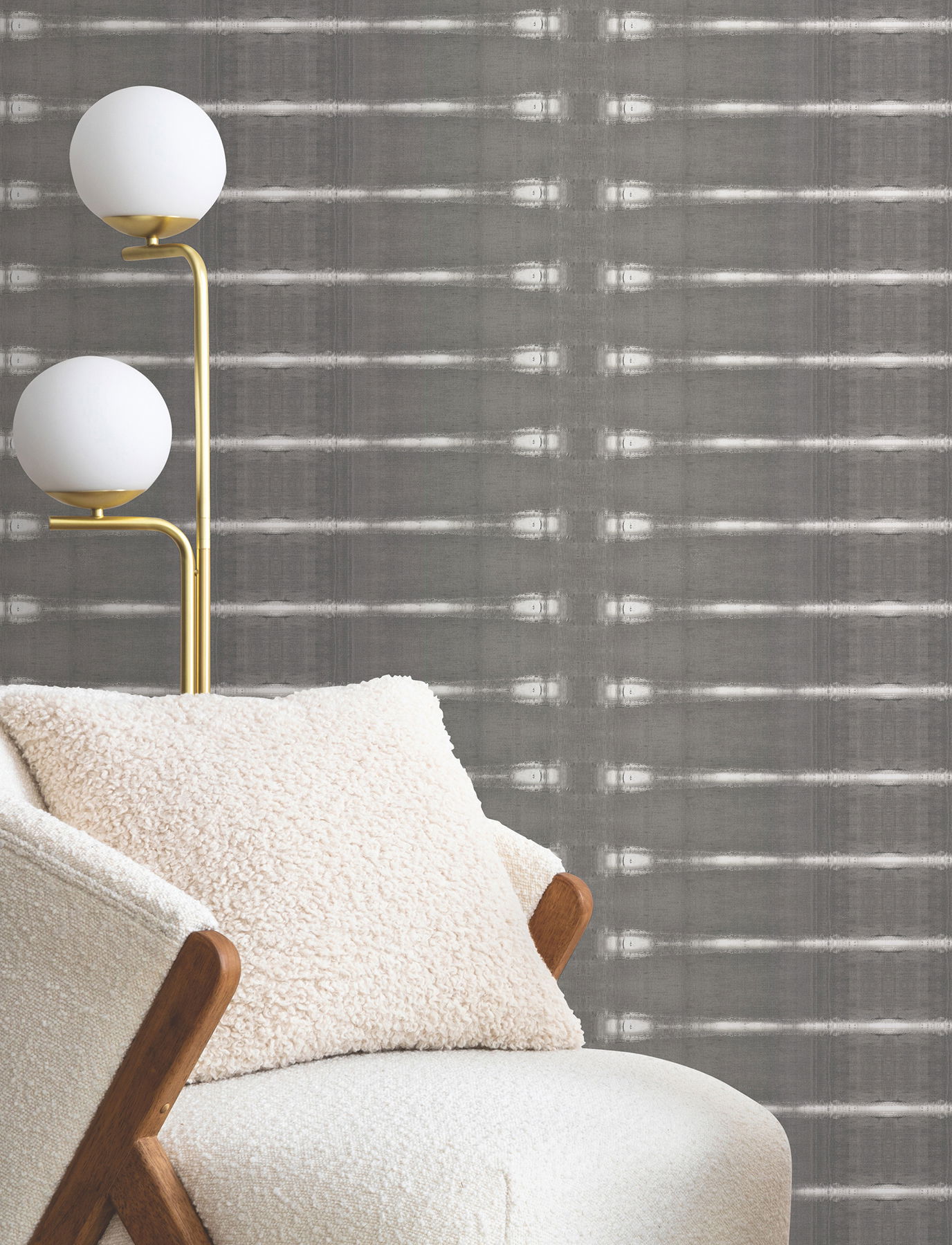 Resound Graphite Wallpaper large image 