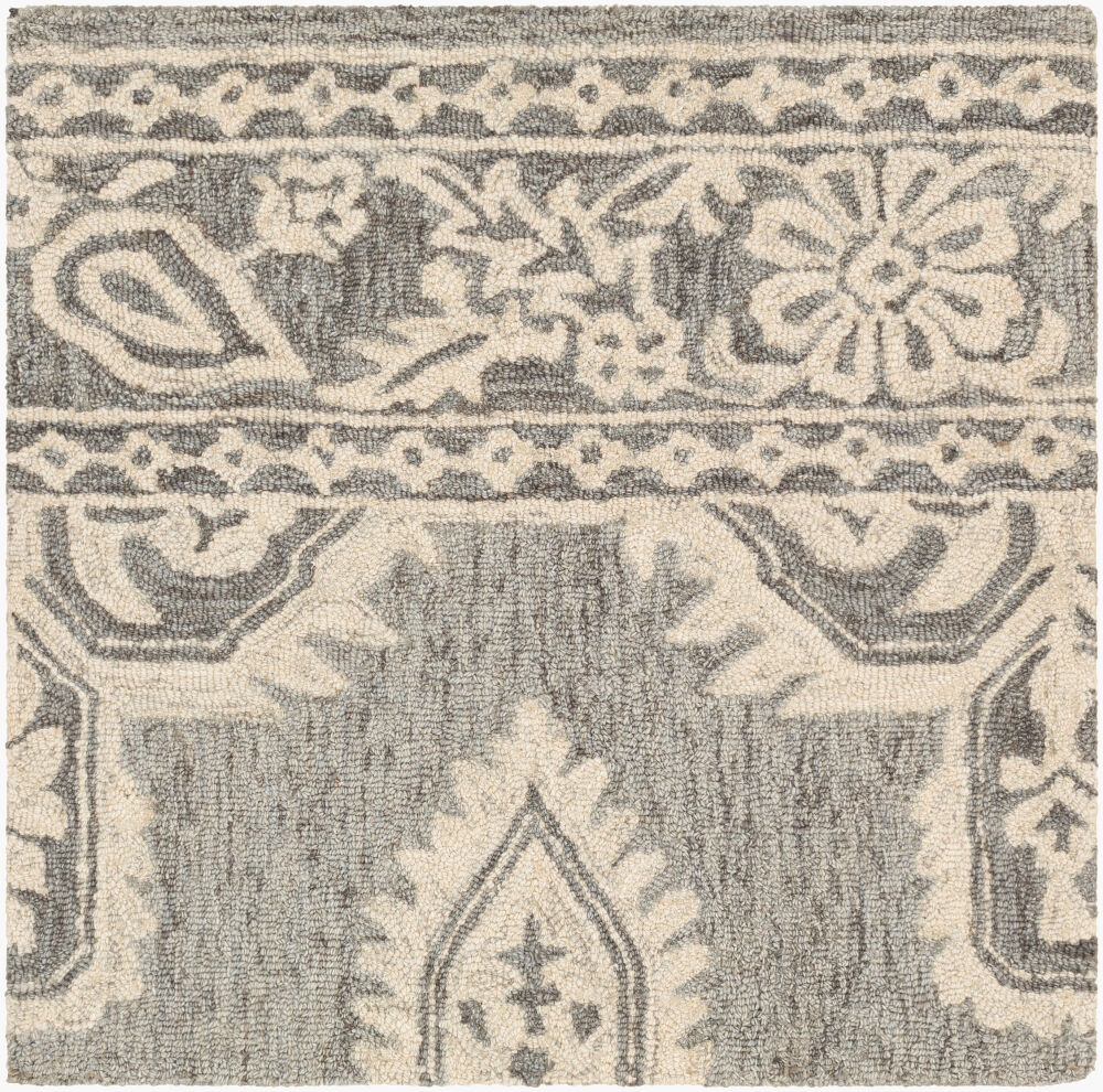 Granada Handmade Rug, by Surya, 1'6" length x 1'6" width