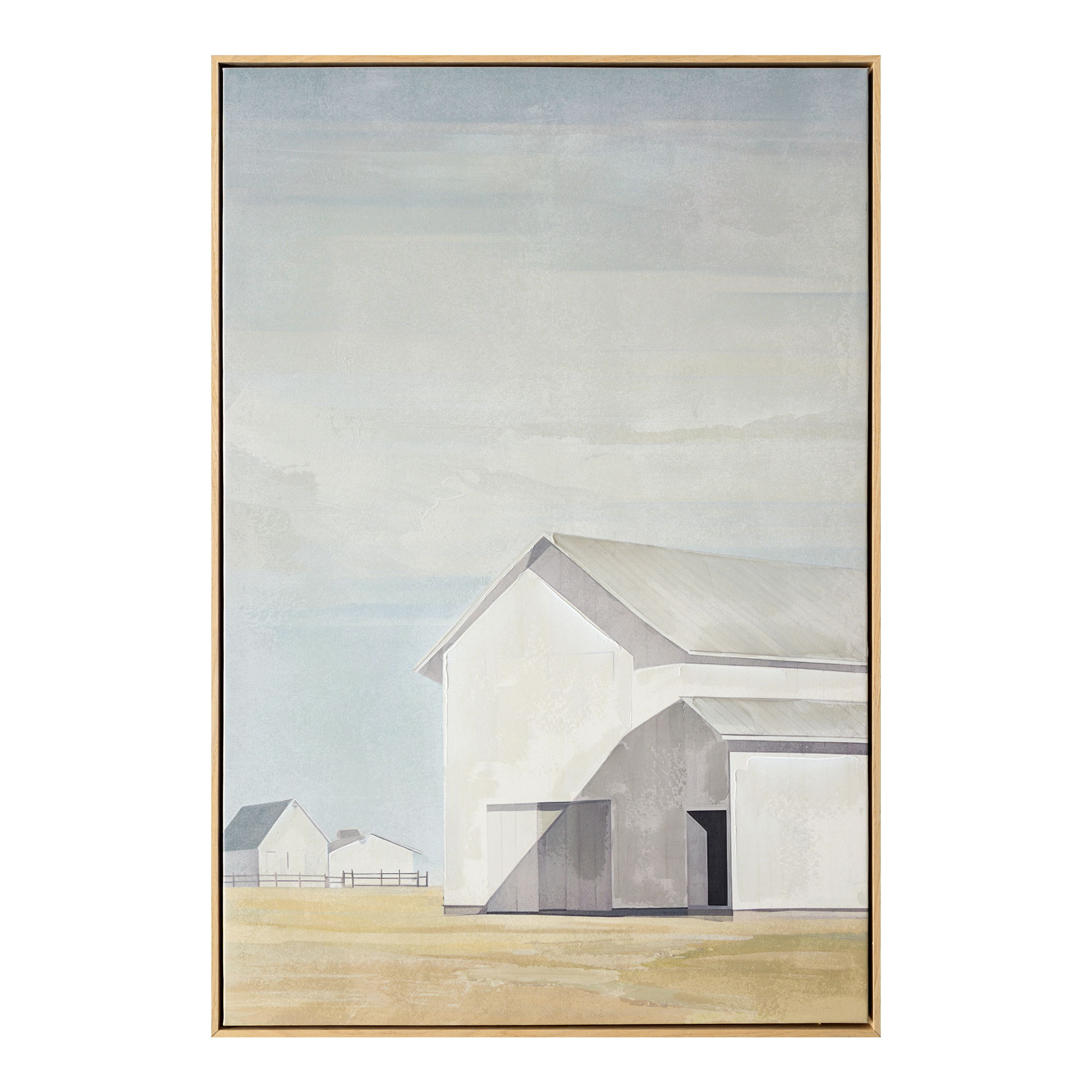 Gable Framed Painting large image 