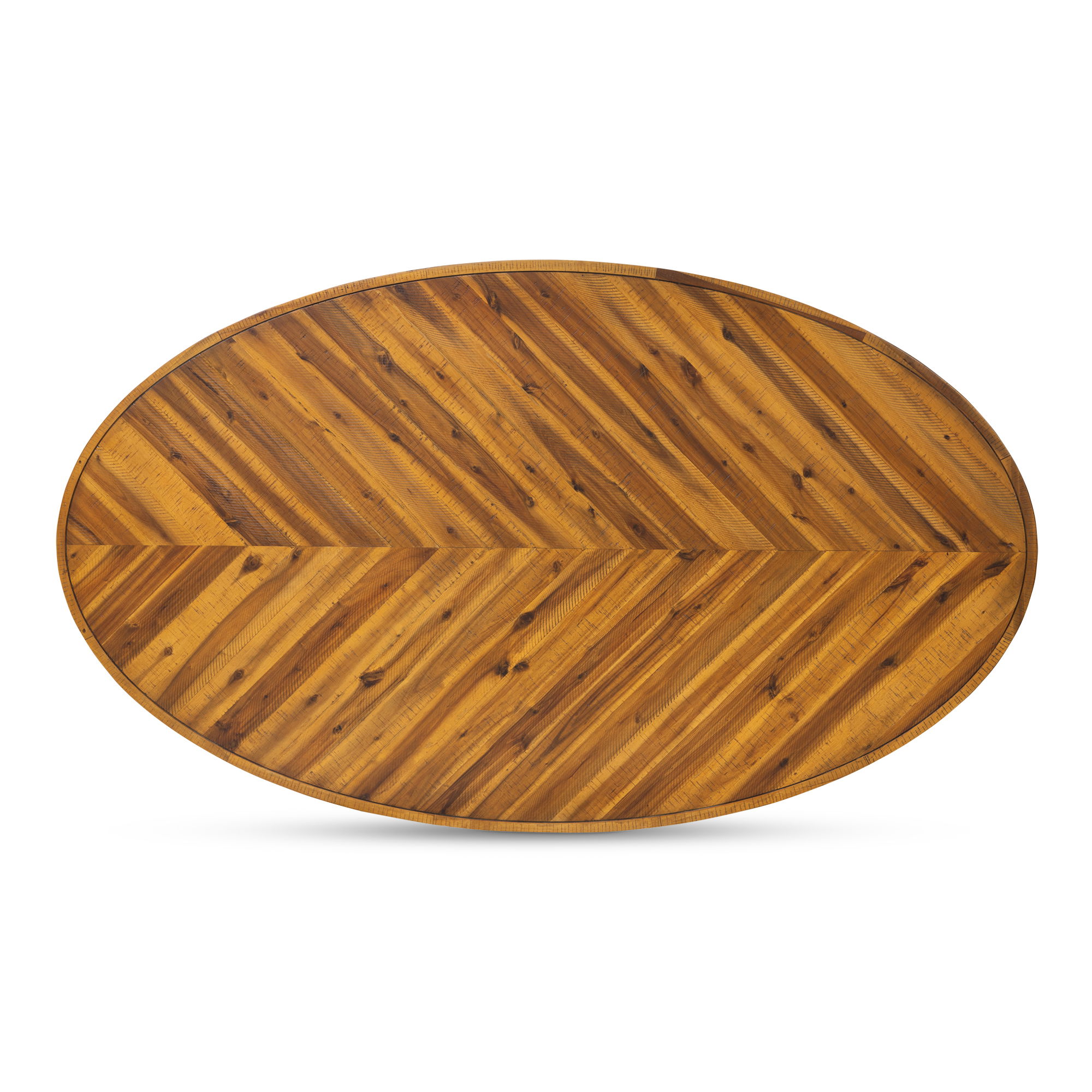 Parq Oval Dining Table Amber large image 