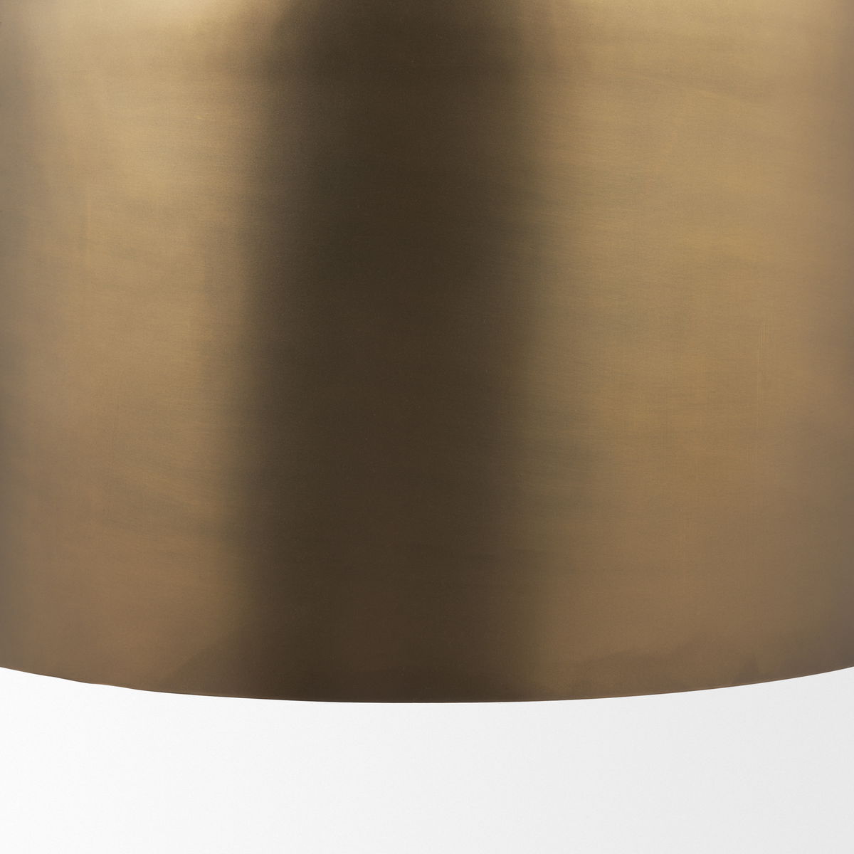 Sanne Antiqued Gold Metal with Silver Foil Large Pendant Light, by Mercana, 23.5" length x 23.5" width x 25.5" height View 8