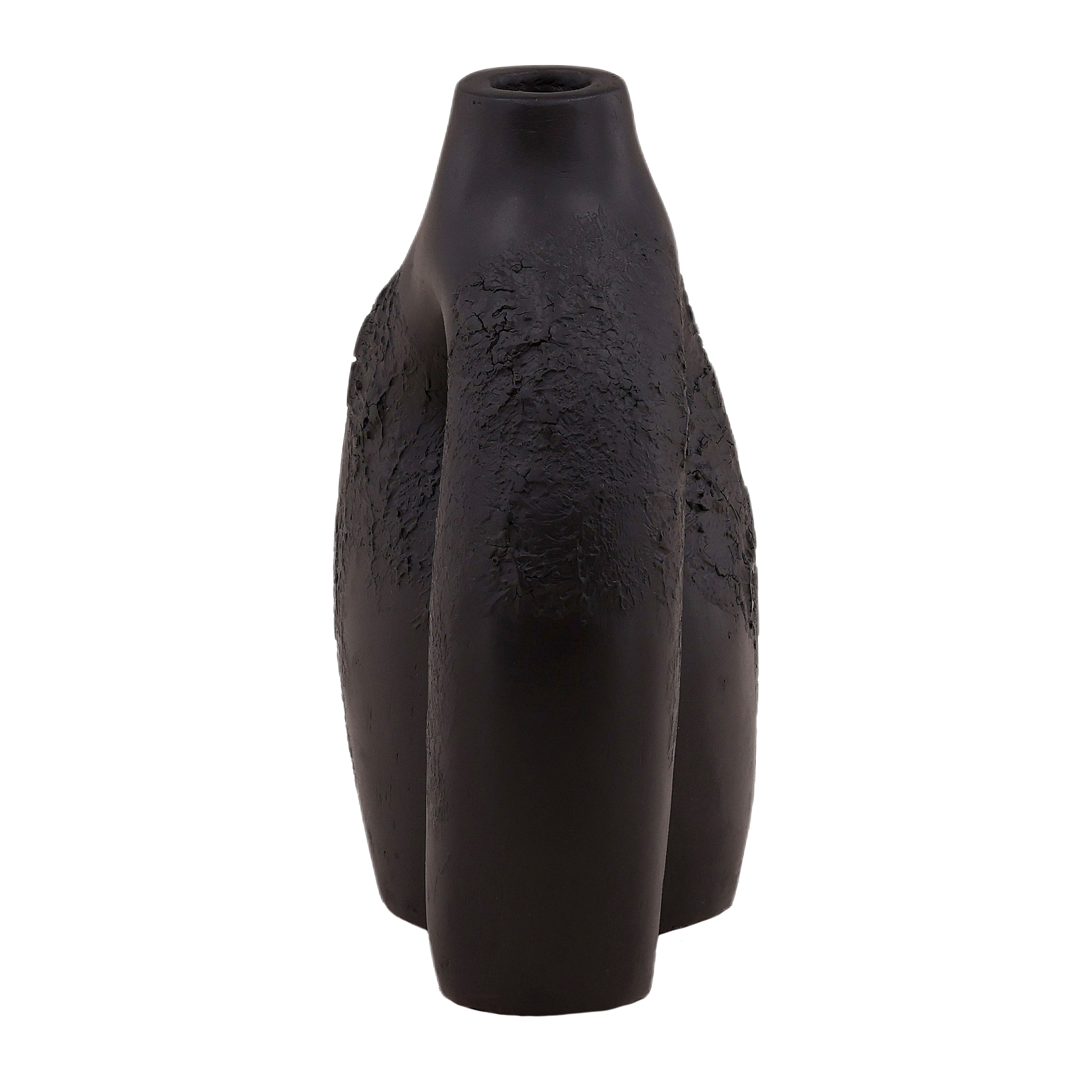 Ignazio Candle Holder Black large image 